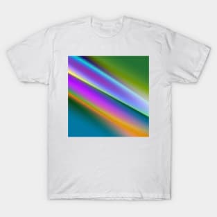 Green pink abstract texture art design T-Shirt